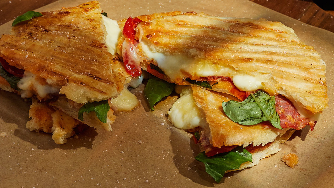 Image of Caprese Pesto Paninis