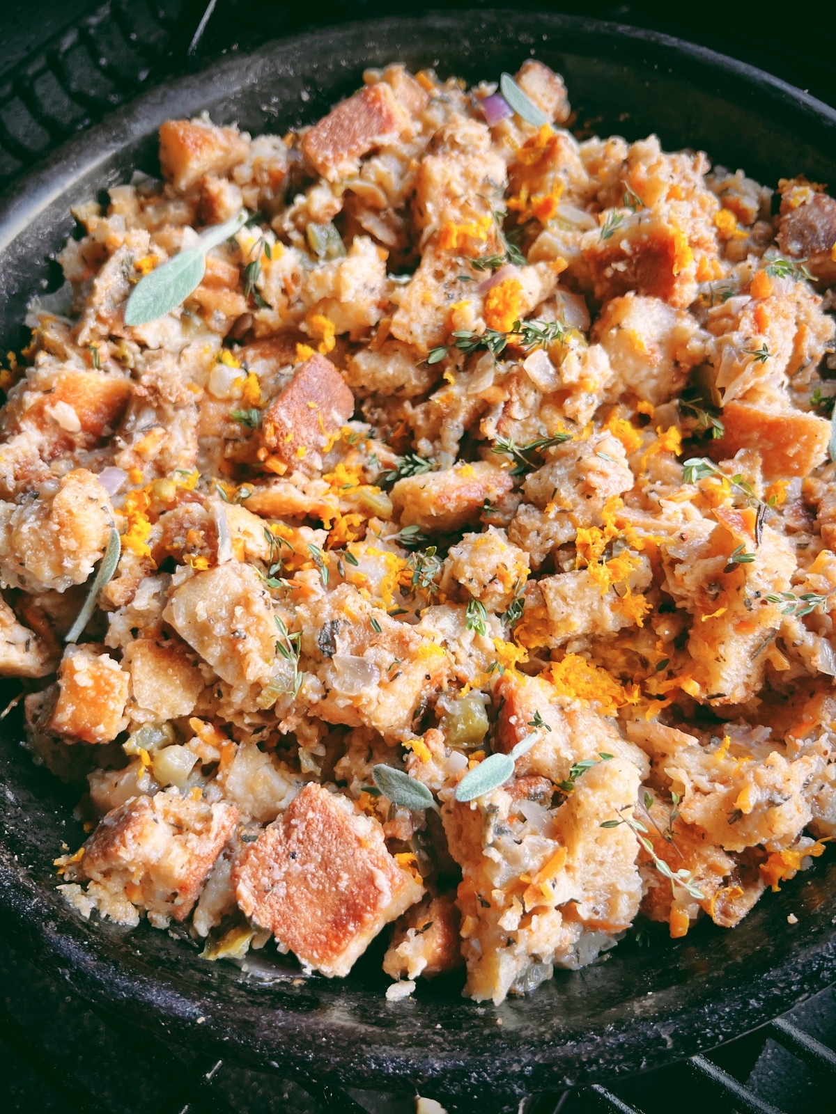 Smoked Sourdough Stuffing