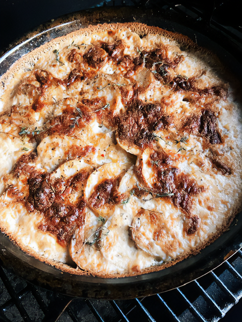 Smoked Scalloped Potatoes