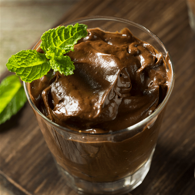 Image of Chocolate Avocado Pudding with Collagen