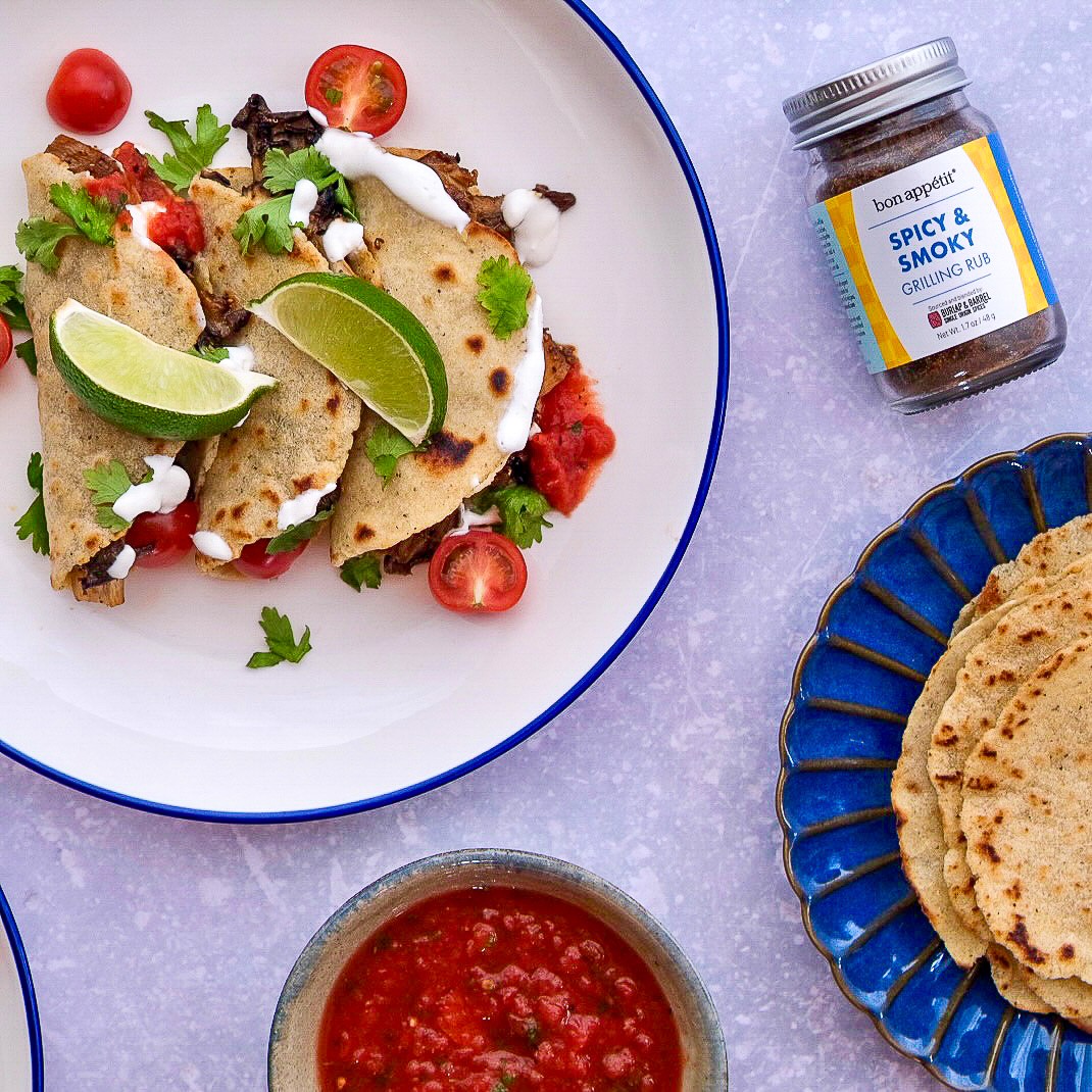 Image of Spicy & Smoky Mushroom Tacos