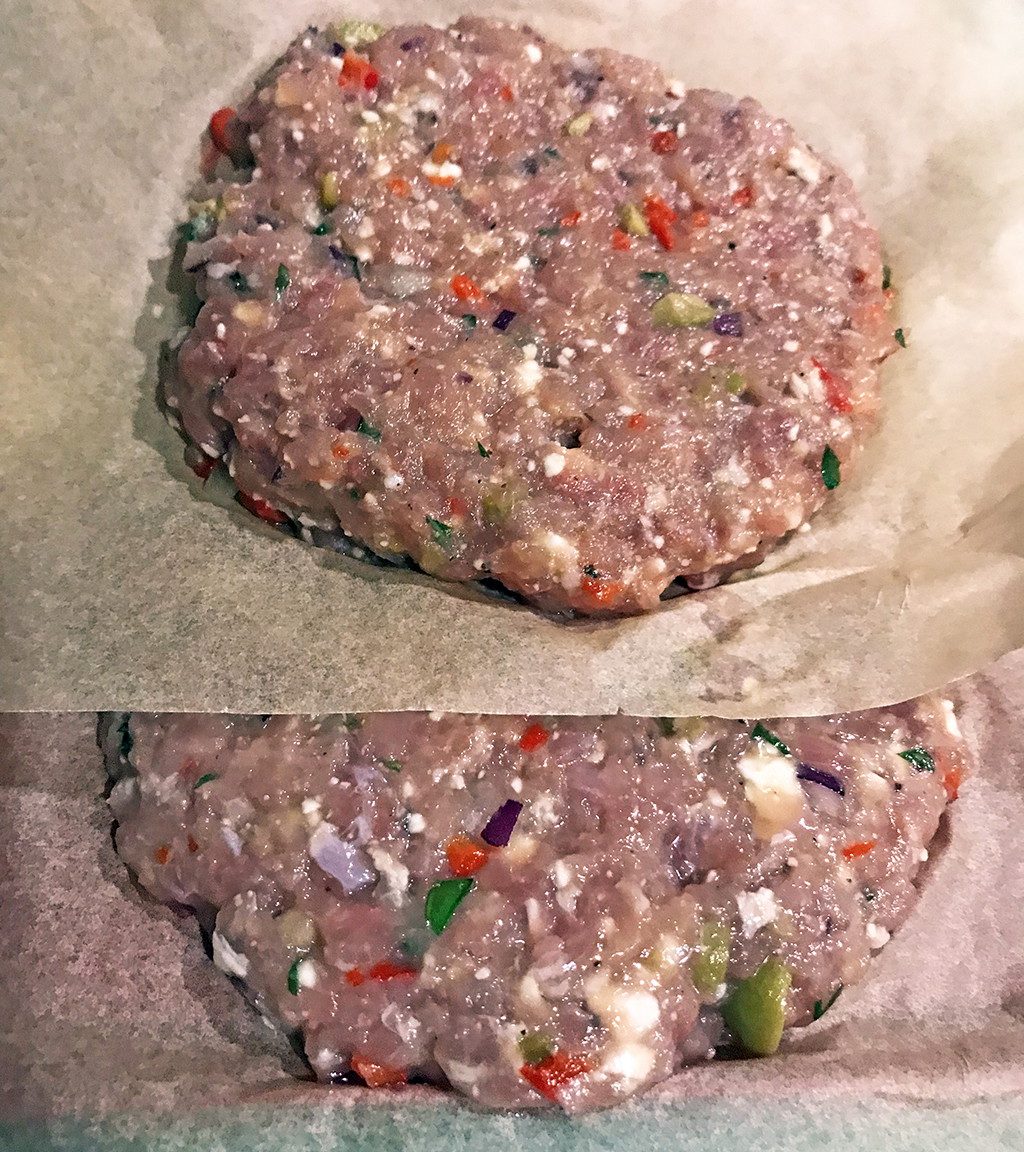 Greek Inspired Turkey Burgers
