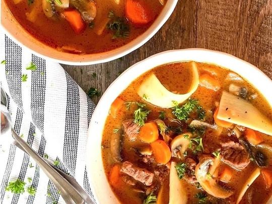 Image of Beef Stroganoff Soup