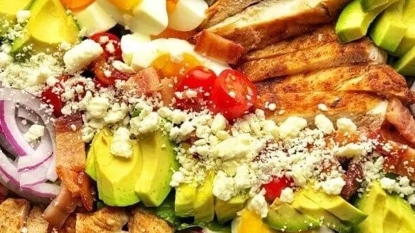 Image of Healthy and Delicious Keto Cobb Salad