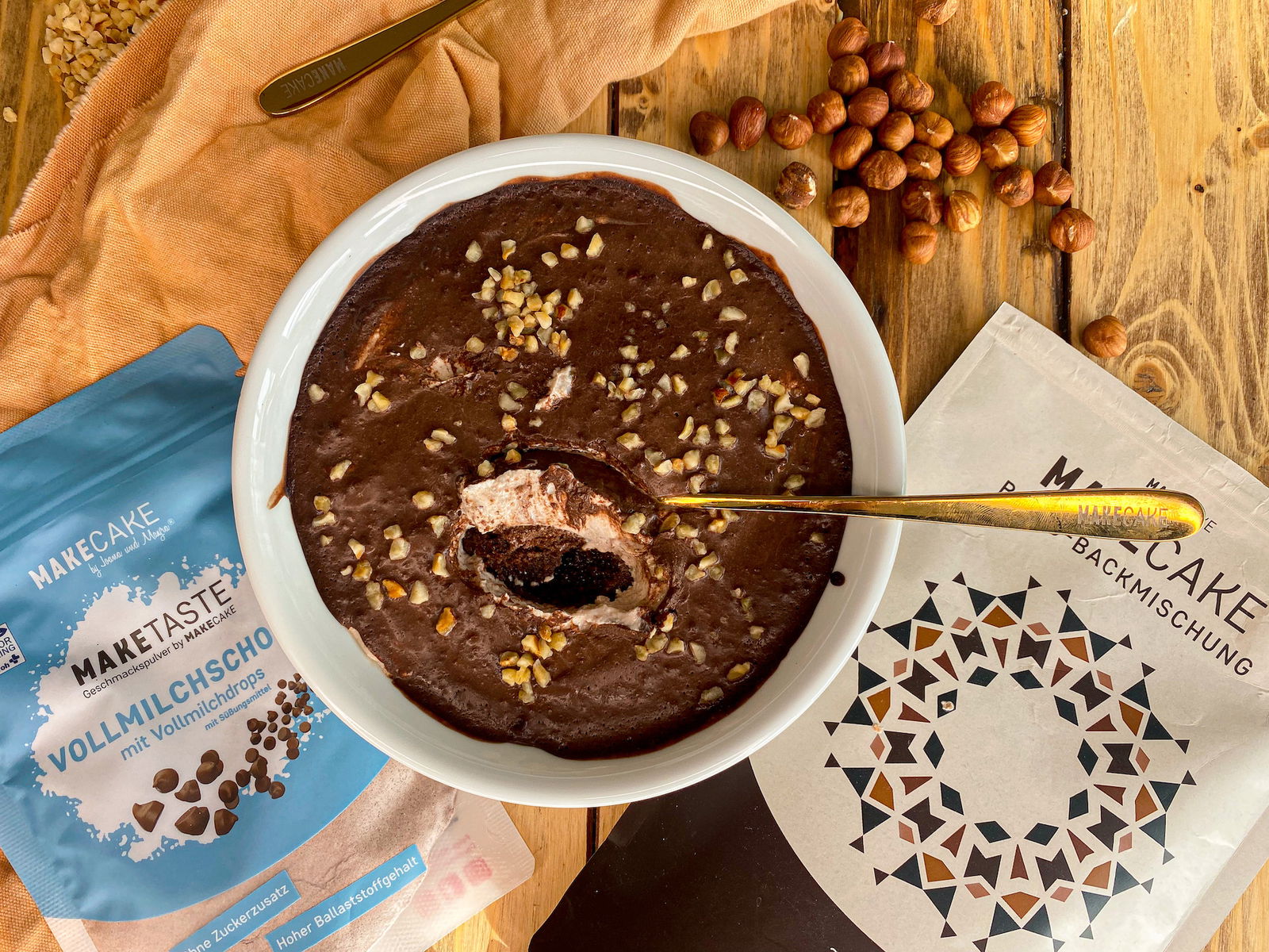 SCHOKO-NUSS-KUCHENBOWL – Joana &amp; Mayra von MAKECAKE