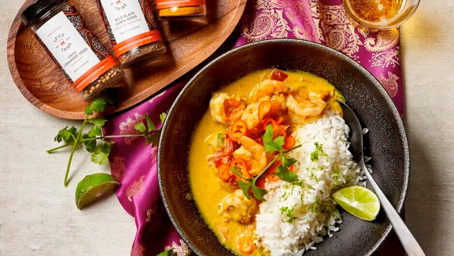 Image of Shrimp & Coconut Curry (Goan Style)