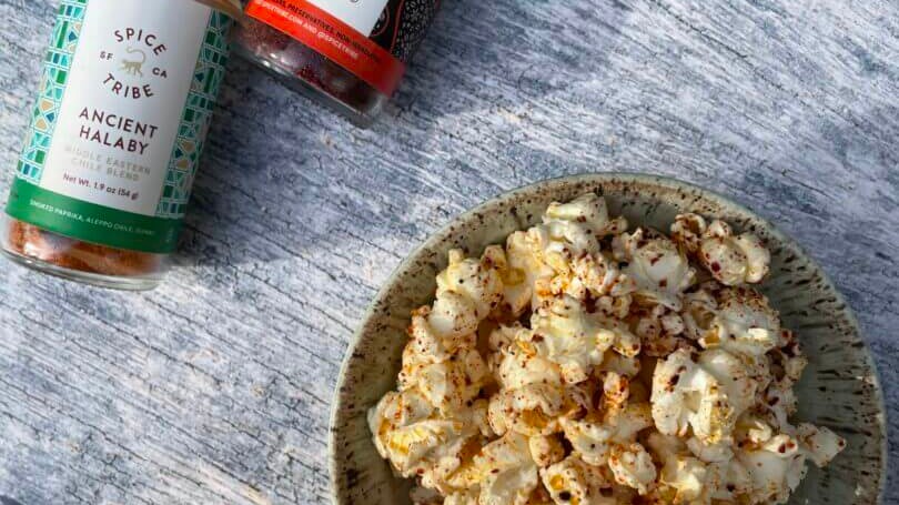 Image of Aleppo Chile and Sumac Spiced Popcorn