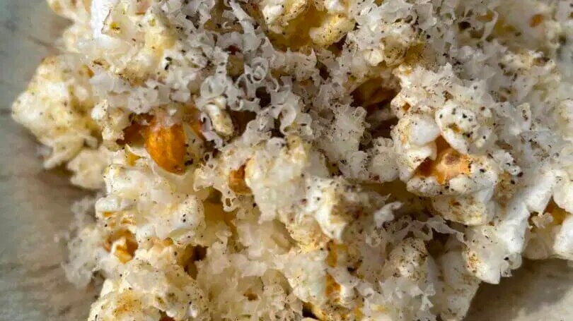 Image of Cacio E Pepe Popcorn with Porcini Paradiso