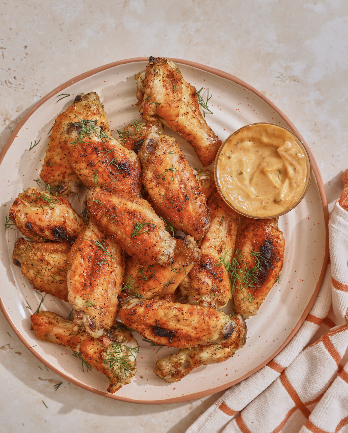 Image of Zesty Wings with Chipotle Ranch 