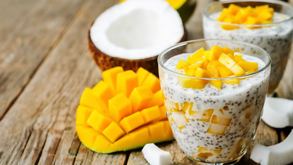 Image of Mango Chia Pudding