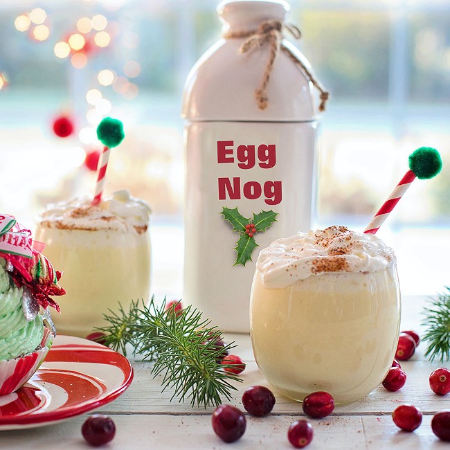 Image of Peppermint Eggnog Protein Shake