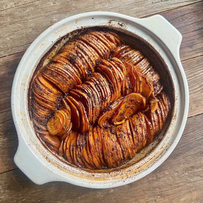 Image of Brown Butter and Honey Sweet Potatoes