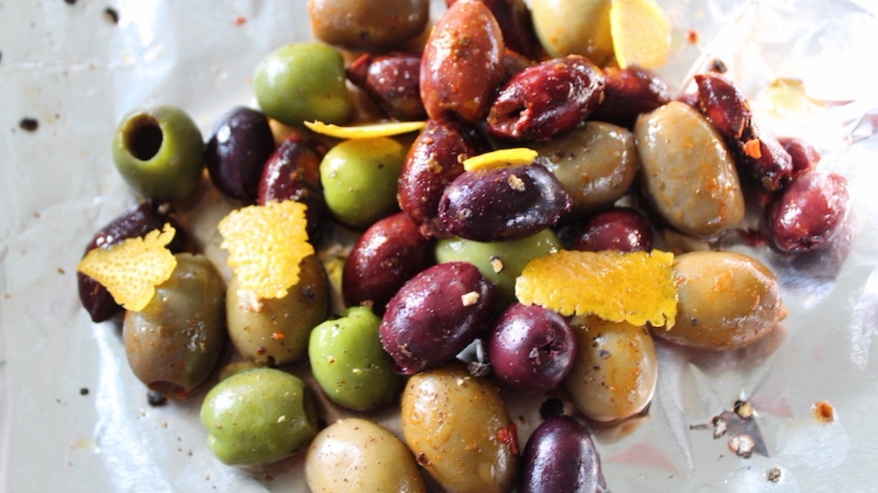 Image of Warmed Mediterranean Olives