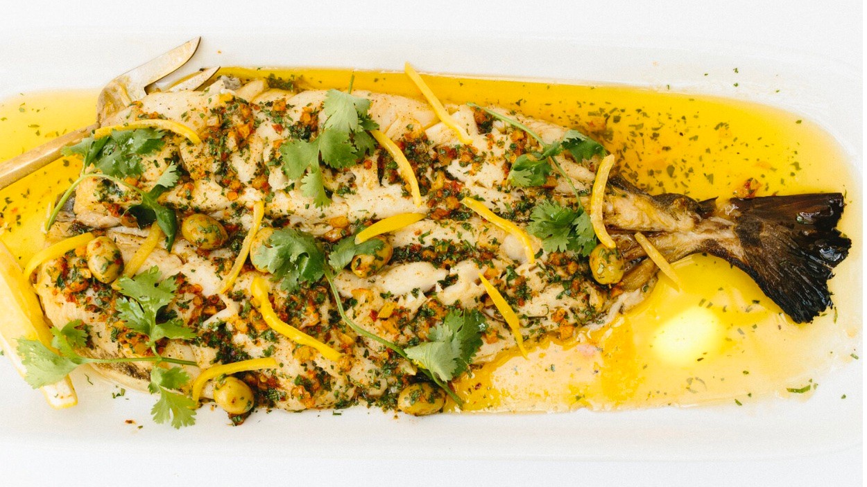 Image of Roasted Fish with Chermoula