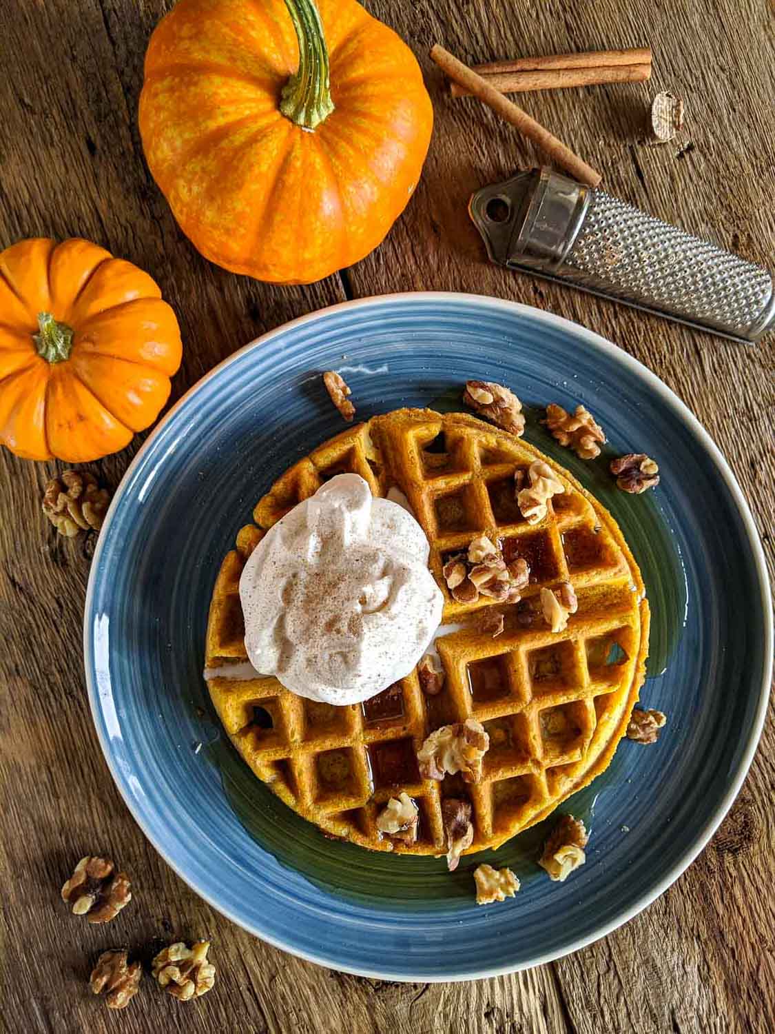 Pumpkin Waffles