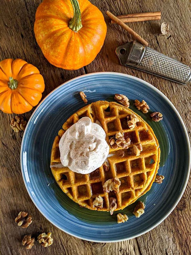 Image of Pumpkin Waffles