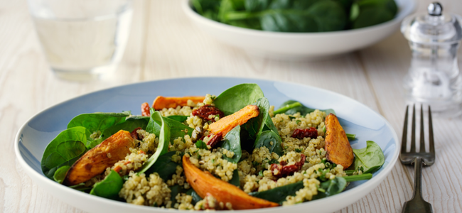 Image of Zesty Harvest Quinoa Salad-(allergen friendly, gluten friendly, fodmap friendly, and vegan)