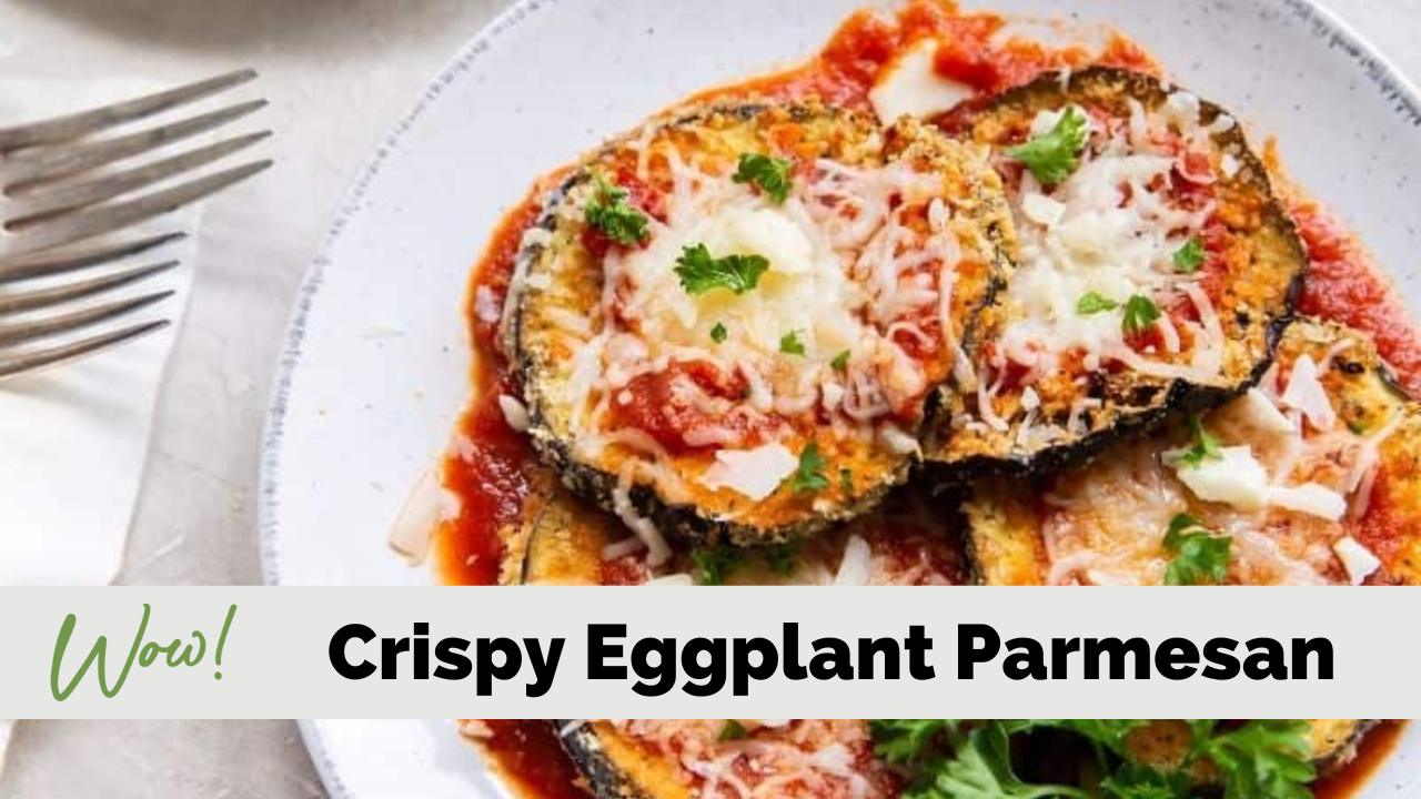 Image of Crispy Eggplant Parmesan