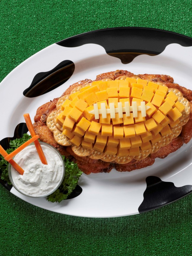 Image of Wings and Cheese Football