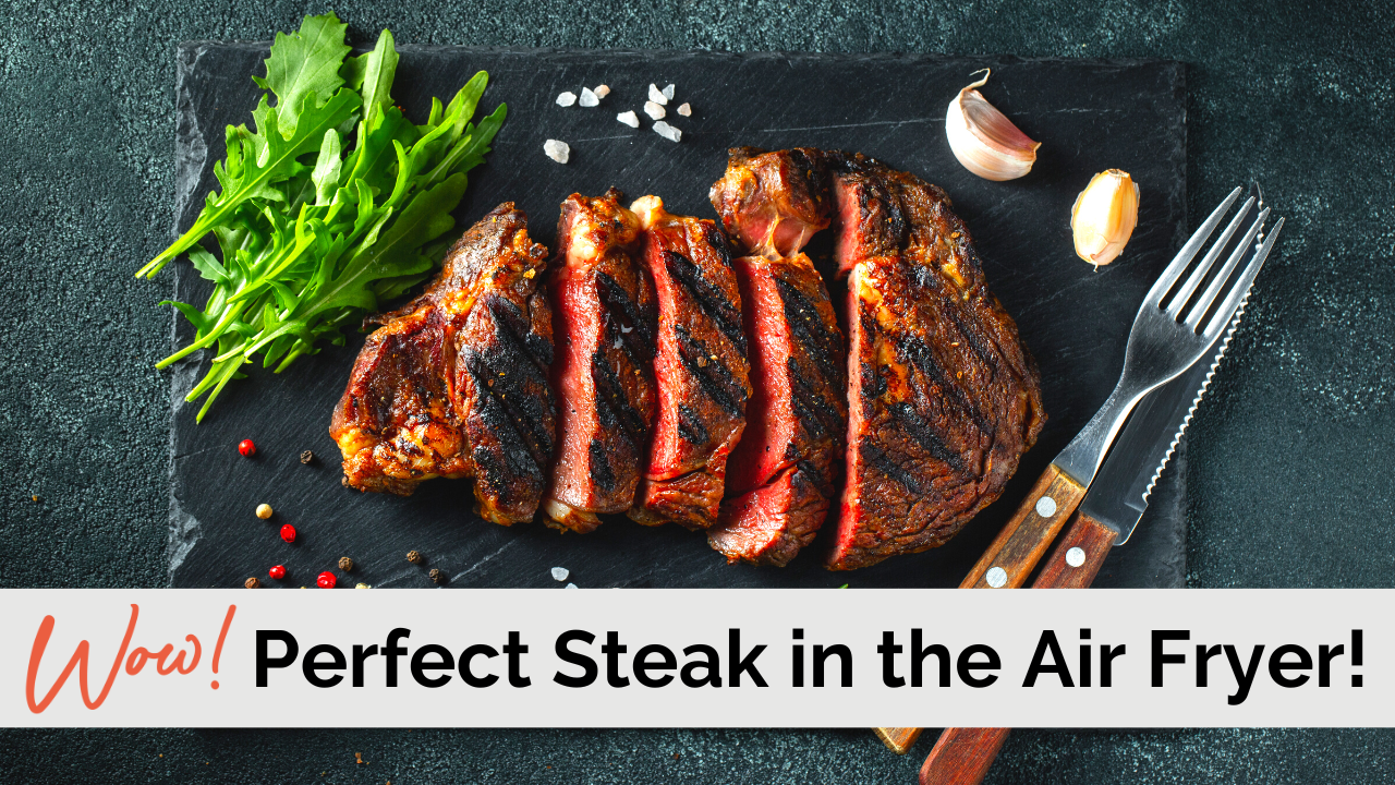 Image of  Air Fryer Steak Hack is PERFECT Every Time!