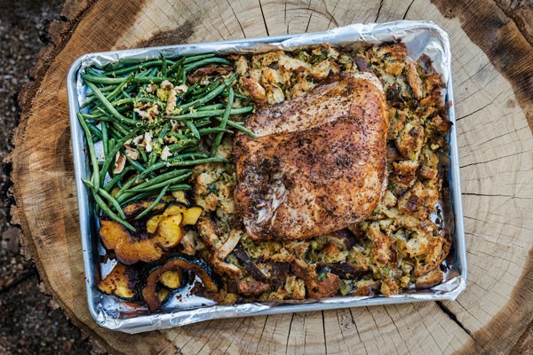 Image of Fire & Smoke Sheet Pan Thanksgiving