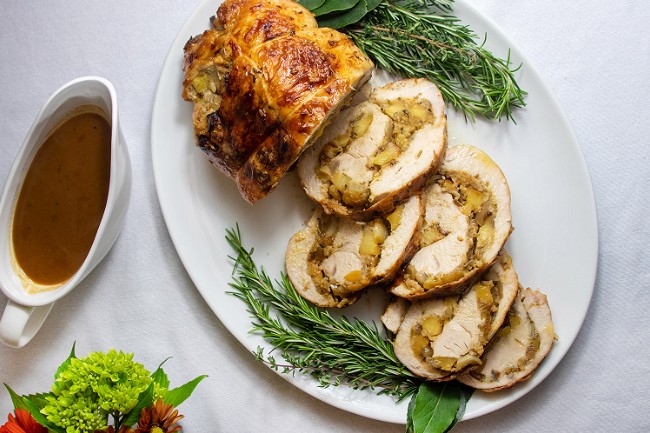 Image of Porchetta-Style Stuffed Turkey Breast