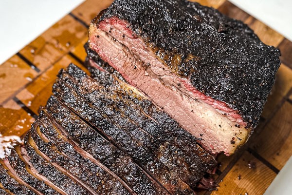 Image of Smoked Brisket with Mashed Potatoes and Gravy