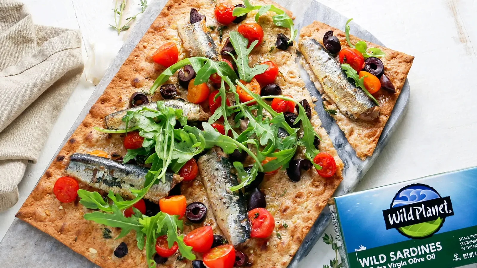 Image of Sardine Flatbread