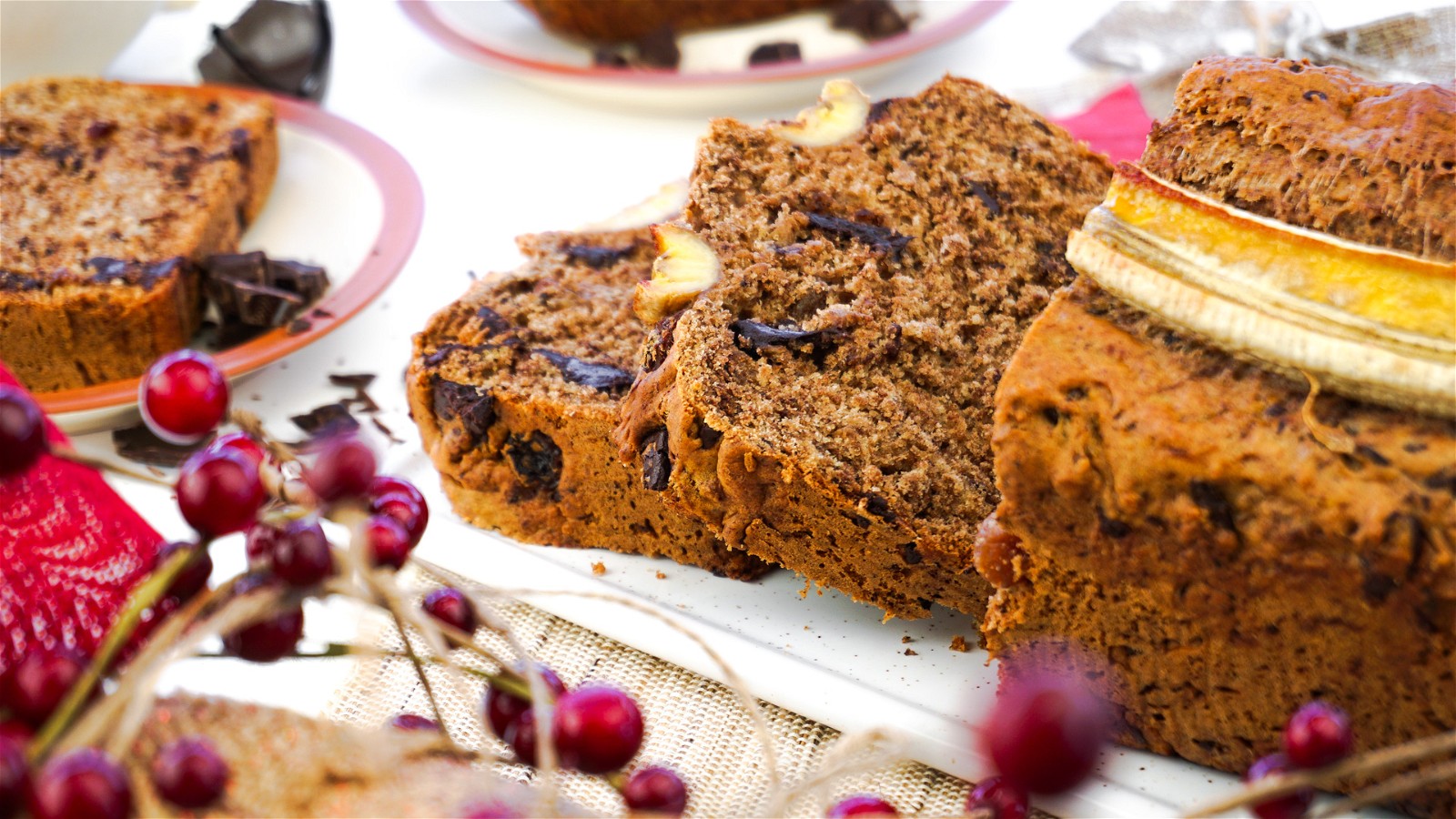 Image of Festive Banana Bread