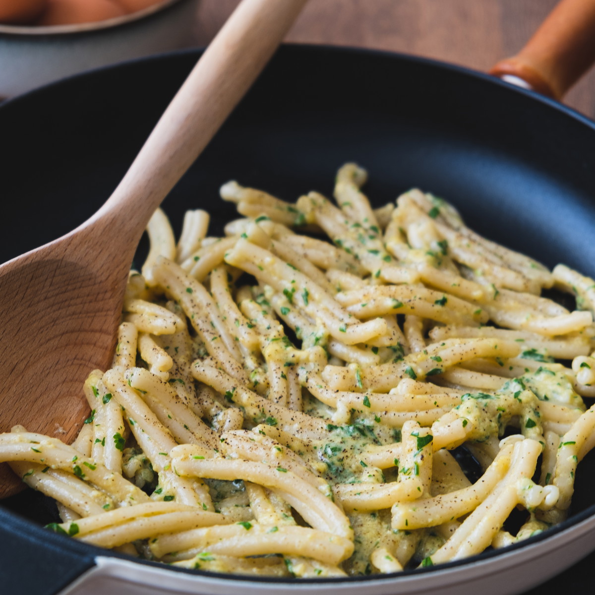 Sizilianische Carbonara - Pasta cu Riquagghiu