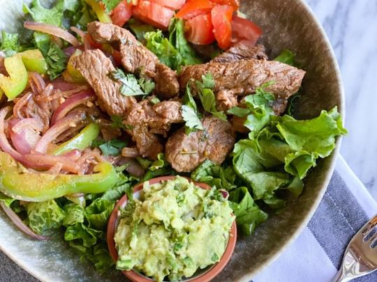Marinated Steak Fajitas