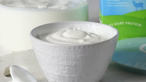 Image of 24 hour goat milk yogurt recipe for SCD & GAPS
