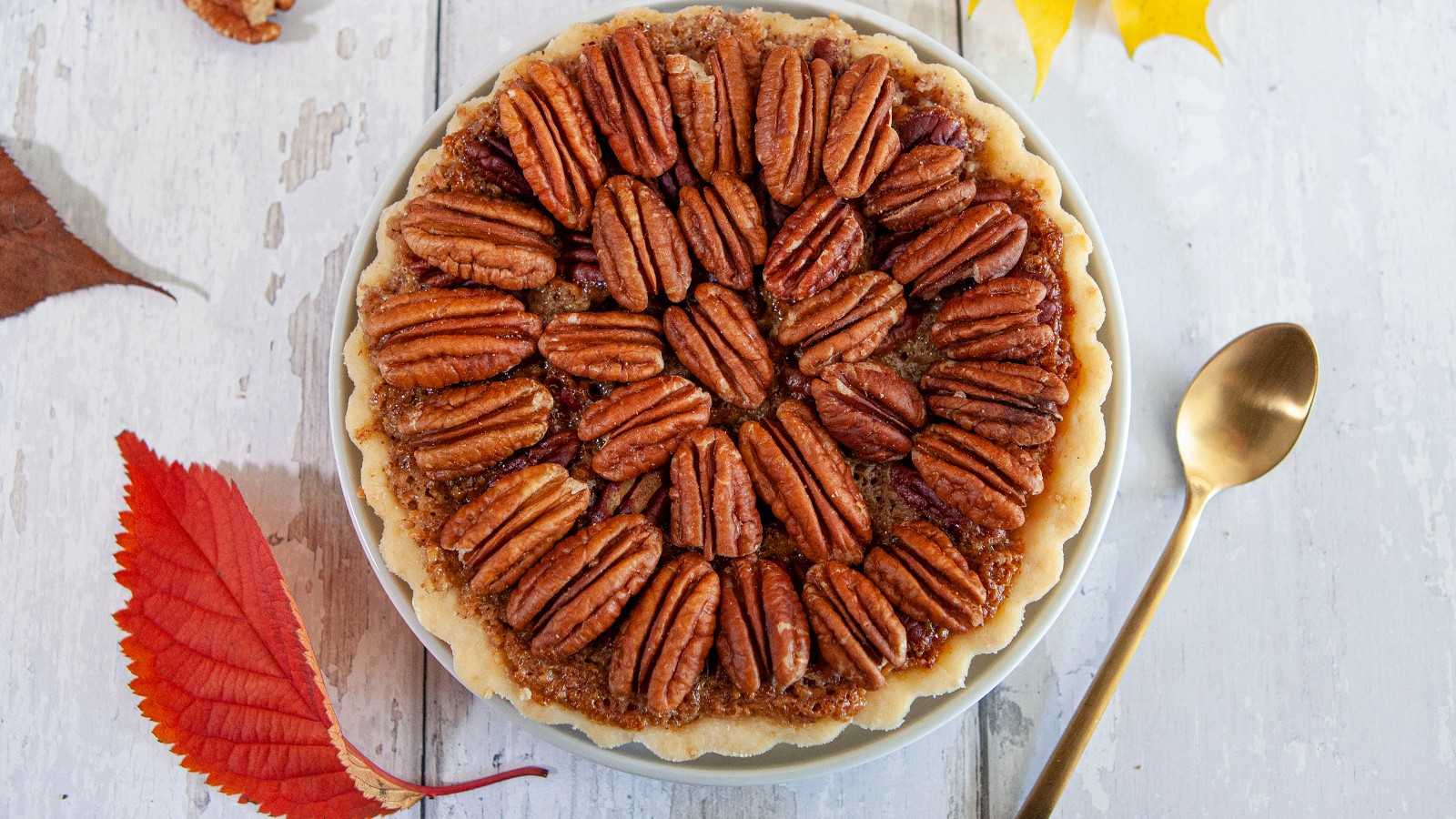 Image of CHOCOLATE BOURBON PECAN PIE RECIPE