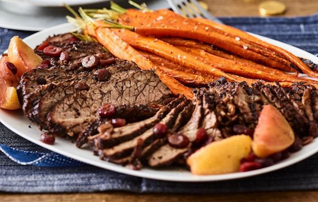 Image of Brisket with Carrots and Dried Plums