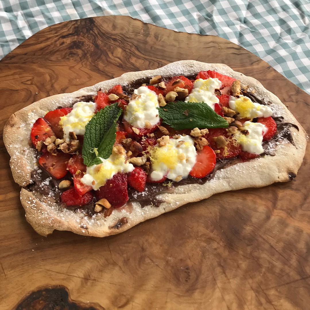 Pinsella Fragole e Nutella
