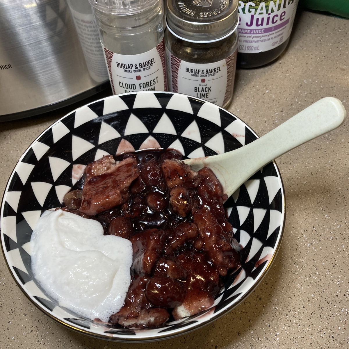 Cherokee Grape Dumplings