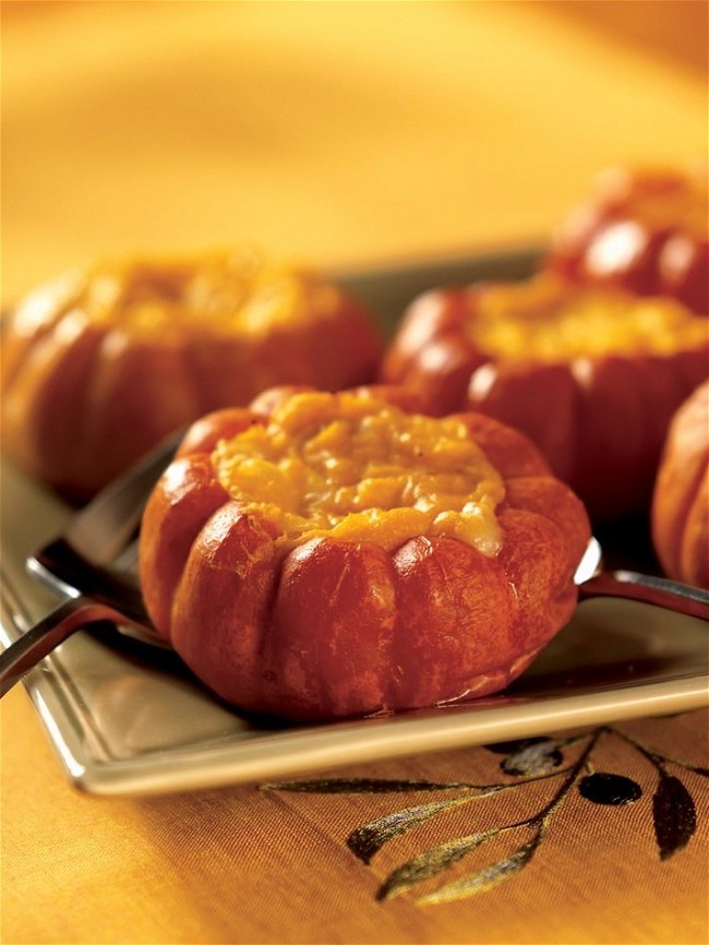 Image of Pumpkin Soufflé with Habanero Cheddar