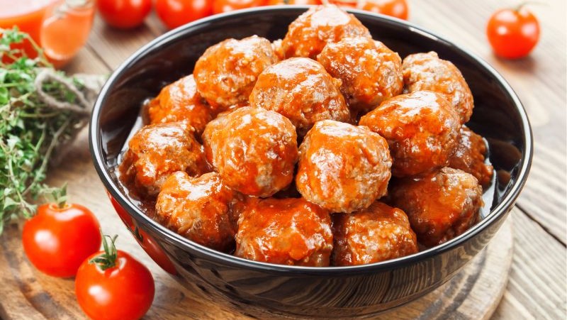 Image of Applesauce Meatballs