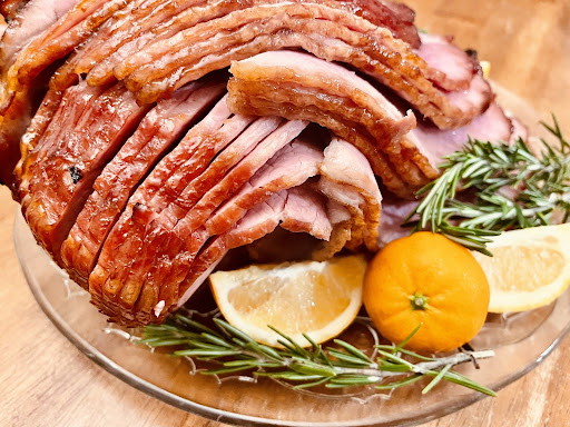 Elderberry Glazed Ham