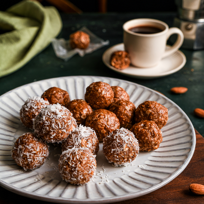 Image of Tahini Almond Energy Bites