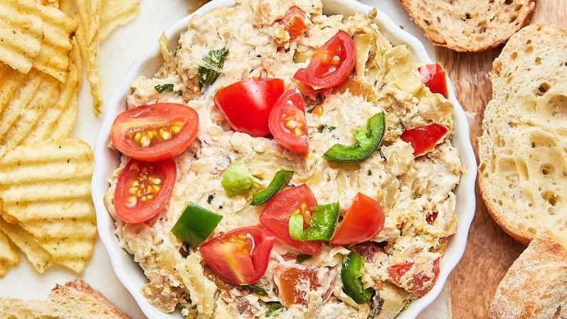 Image of Baked Spinach Artichoke Dip 