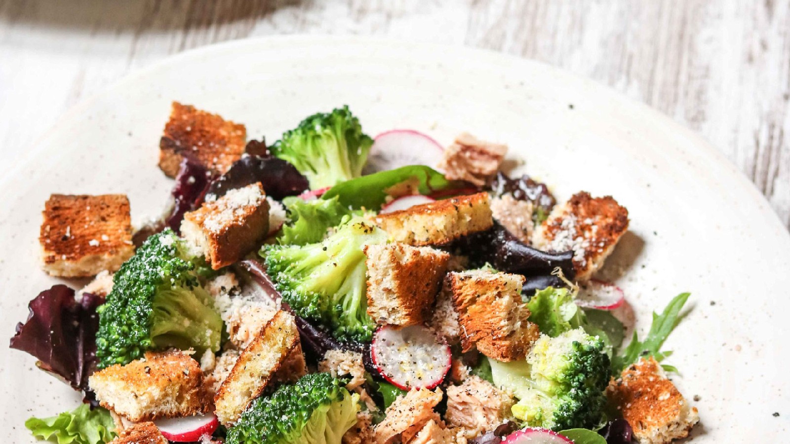 Image of Tuna & Broccoli Salad with Honey Vinaigrette