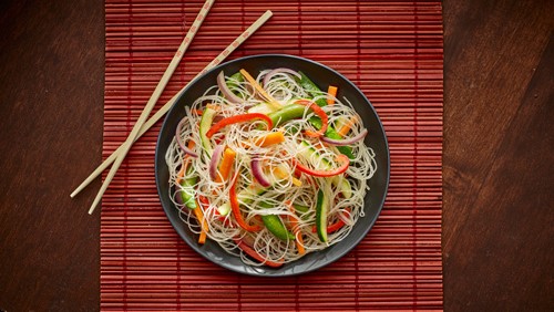 Image of Bean Thread Vegetable Stir Fry