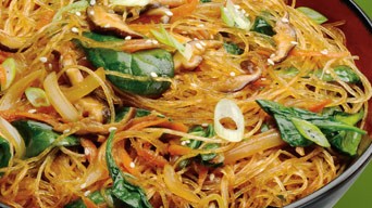 Image of Cellophane Noodles with Vegetables