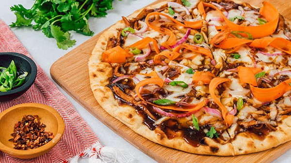 Image of Korean Style BBQ Chicken Pizza