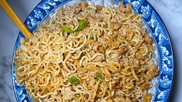 Image of Spicy Pork Stir Fried Ramen