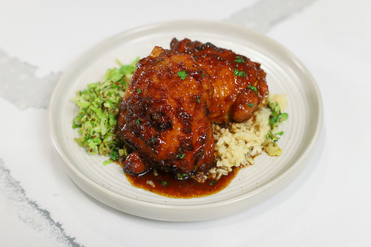 Honey Garlic Chicken Thighs