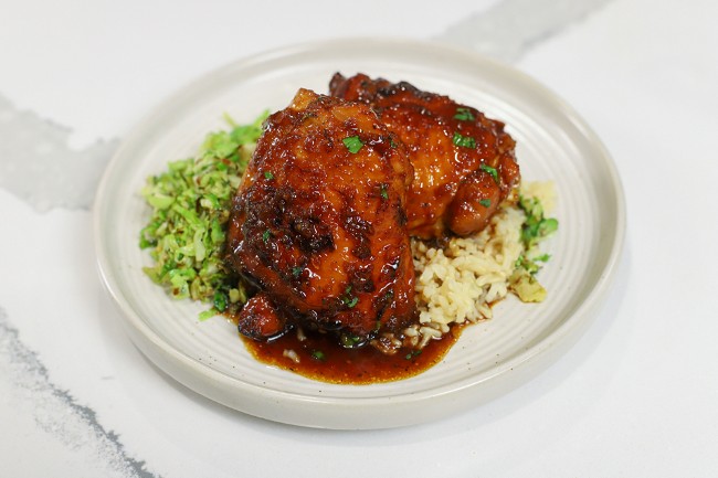 Image of Honey Garlic Chicken Thighs