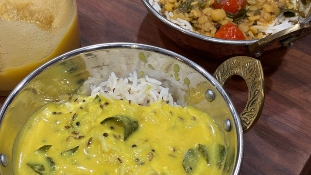 Image of Kadhi with Jeera Rice 