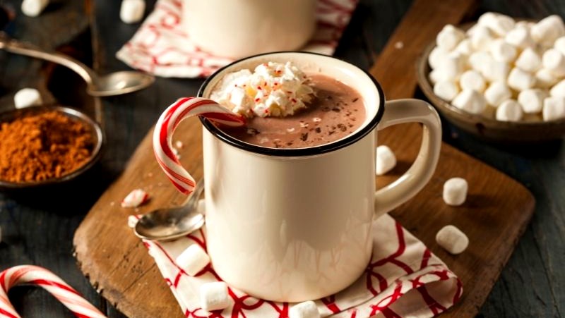 Image of Vegan Peppermint Drinking Chocolate